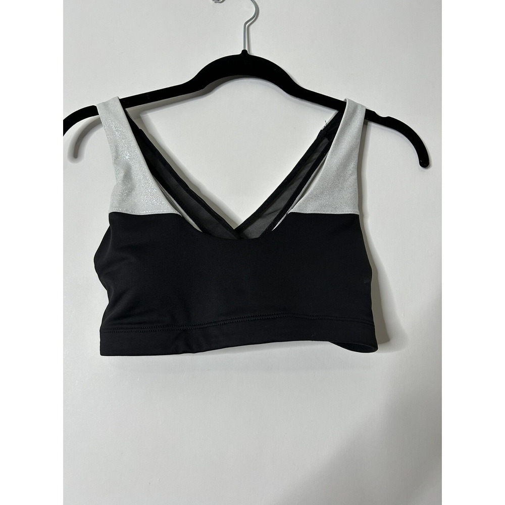 Victoria Secret Sport VSX Women Size XS Black Lightly Padded Unlined Sports Bra